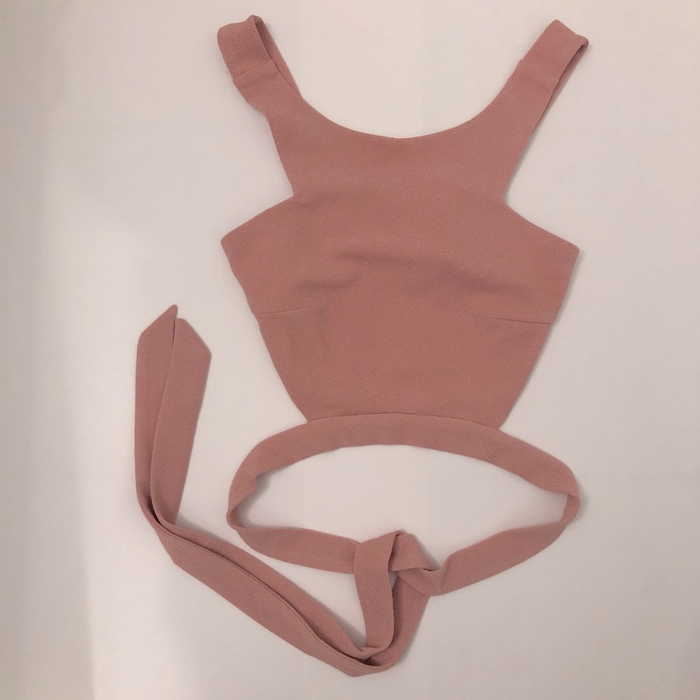 NWOT Papaya Mauve Cop Top
